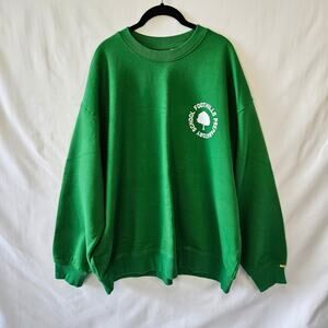 Levi's Men's Green Sweatshirt School Gold Tab Oversized XL